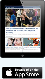 Install the McKinsey Insights App from the Apple Store