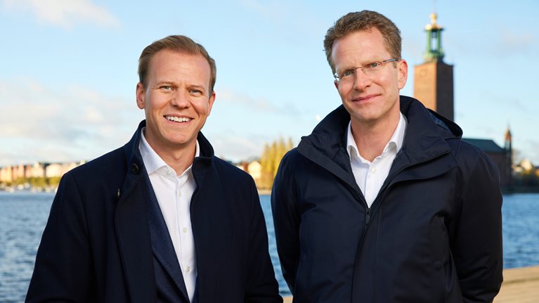 From left, Senior Partner and head of McKinsey’s Sweden office, Sebastian Sjöberg, and CEO and founder of Material Economics, Per-Anders Enkvist