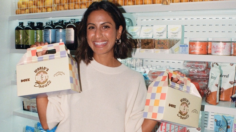 Sabeena Ladha holding products