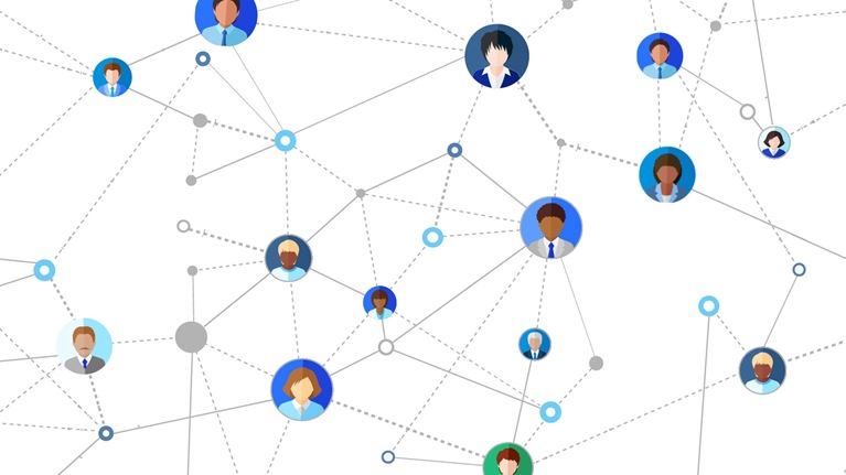 network of people