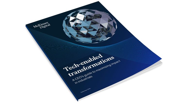Tech-enabled transformations: A CEO’s guide to maximizing impact in industrials