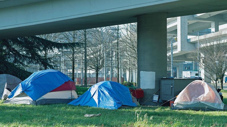 Why does prosperous King County have a homelessness crisis?