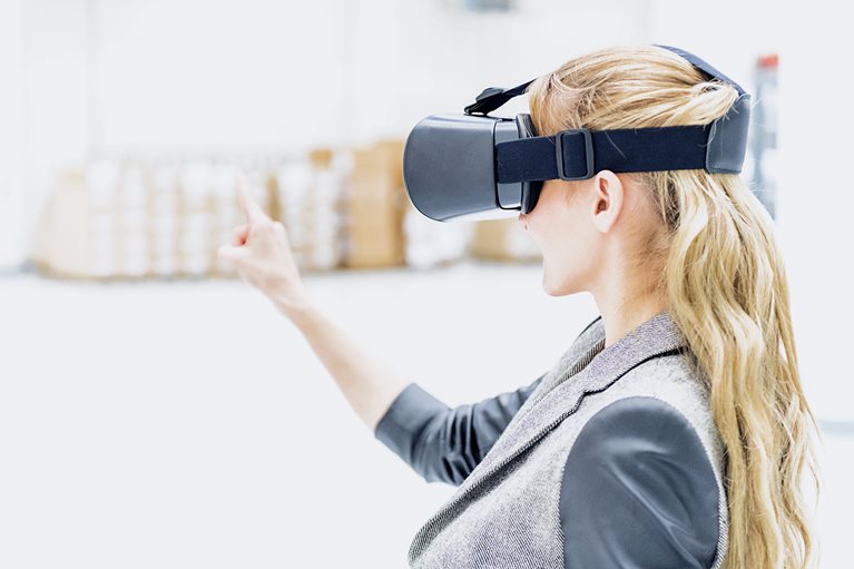 Virtual-reality (VR) technology