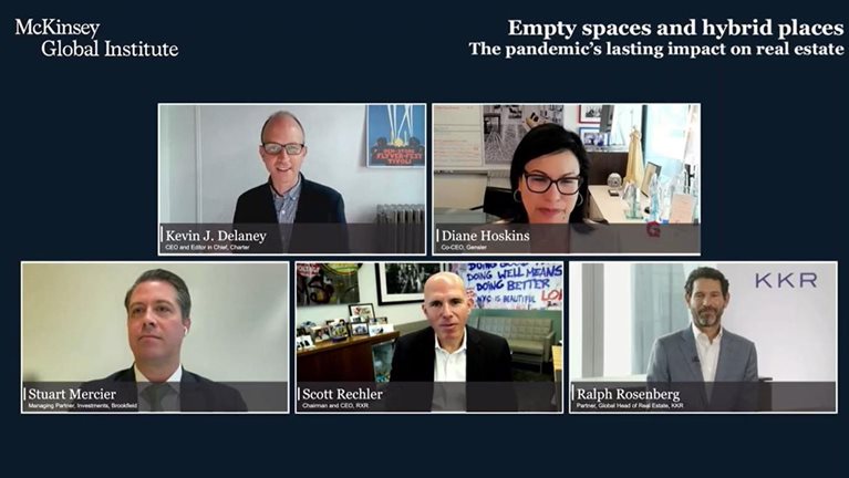 Empty spaces in hybrid places with Diane Hoskins, Stuart Mercier, Scott Rechler, Ralph Rosenberg, Kevin Delaney