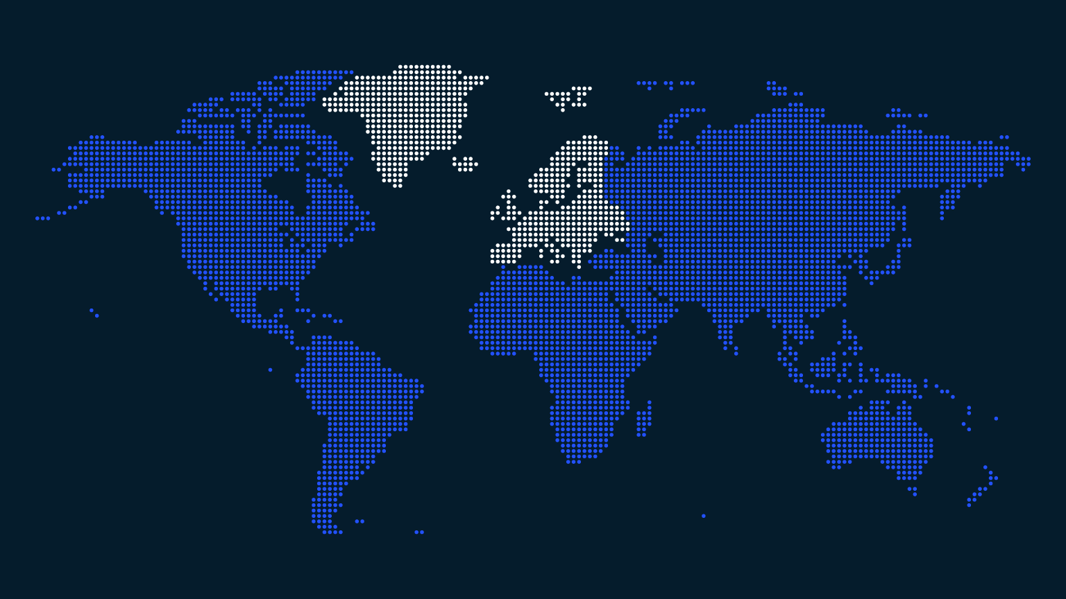 World map with Europe highlighted