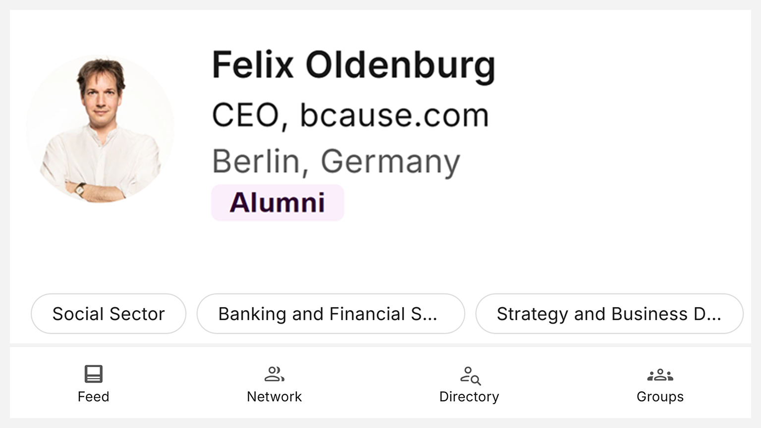 Felix Odenburg's profile on McKinsey Network