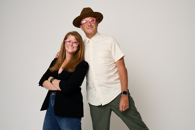 Emma and Caddis founder Tim Parr