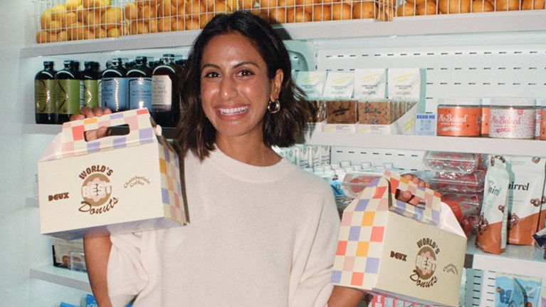 Sabeena Ladha holding products