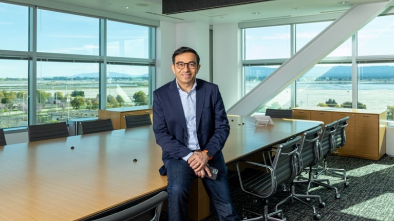 Amit Walia in meeting room