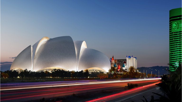 Vision for the Oakland Athletics baseball stadium in Las Vegas