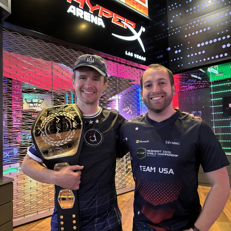 Alexander with World Champion Diarmuid Early of Ireland
