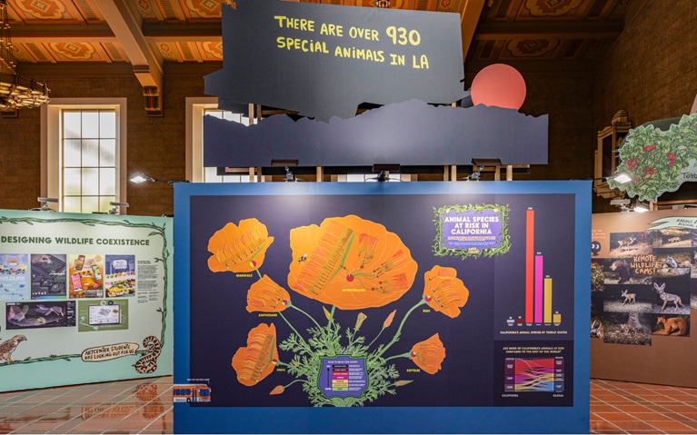 Data Visualization exhibition in LA