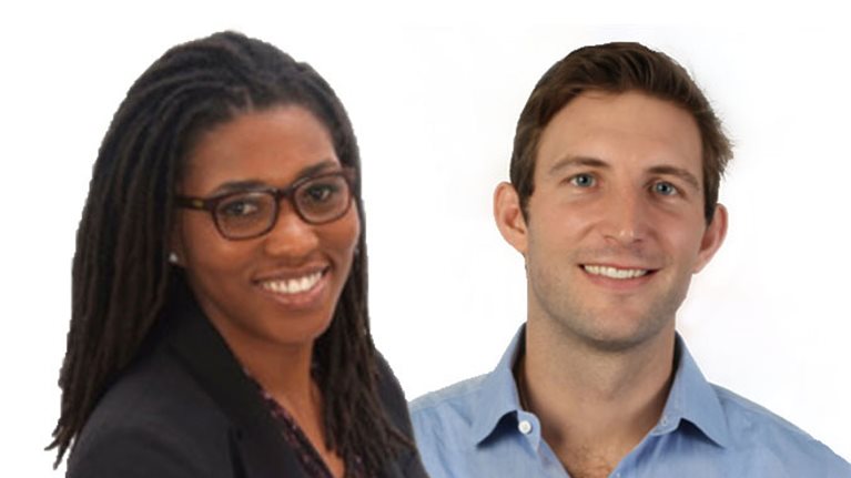 Side by side headshots of Taiwo Ajayi and Luke Owings