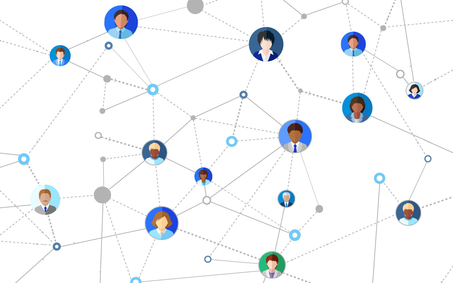 network of people