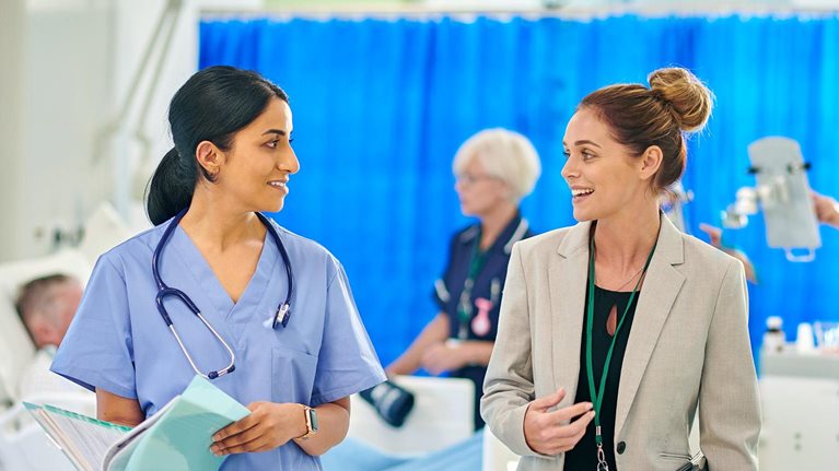 Medical sales meeting