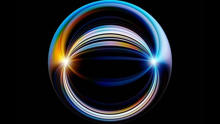 illustration ominous glowing orb