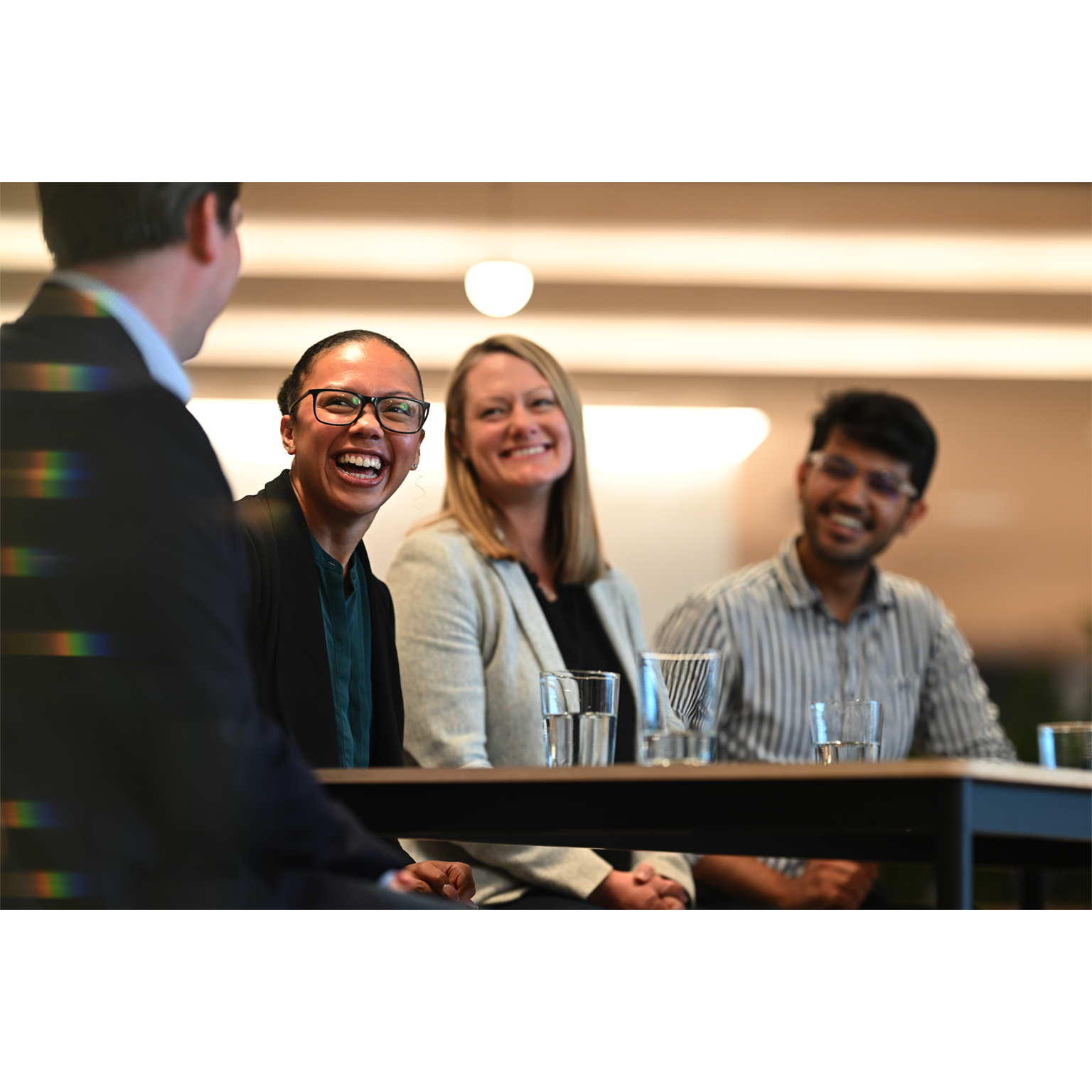 Image of students smiling