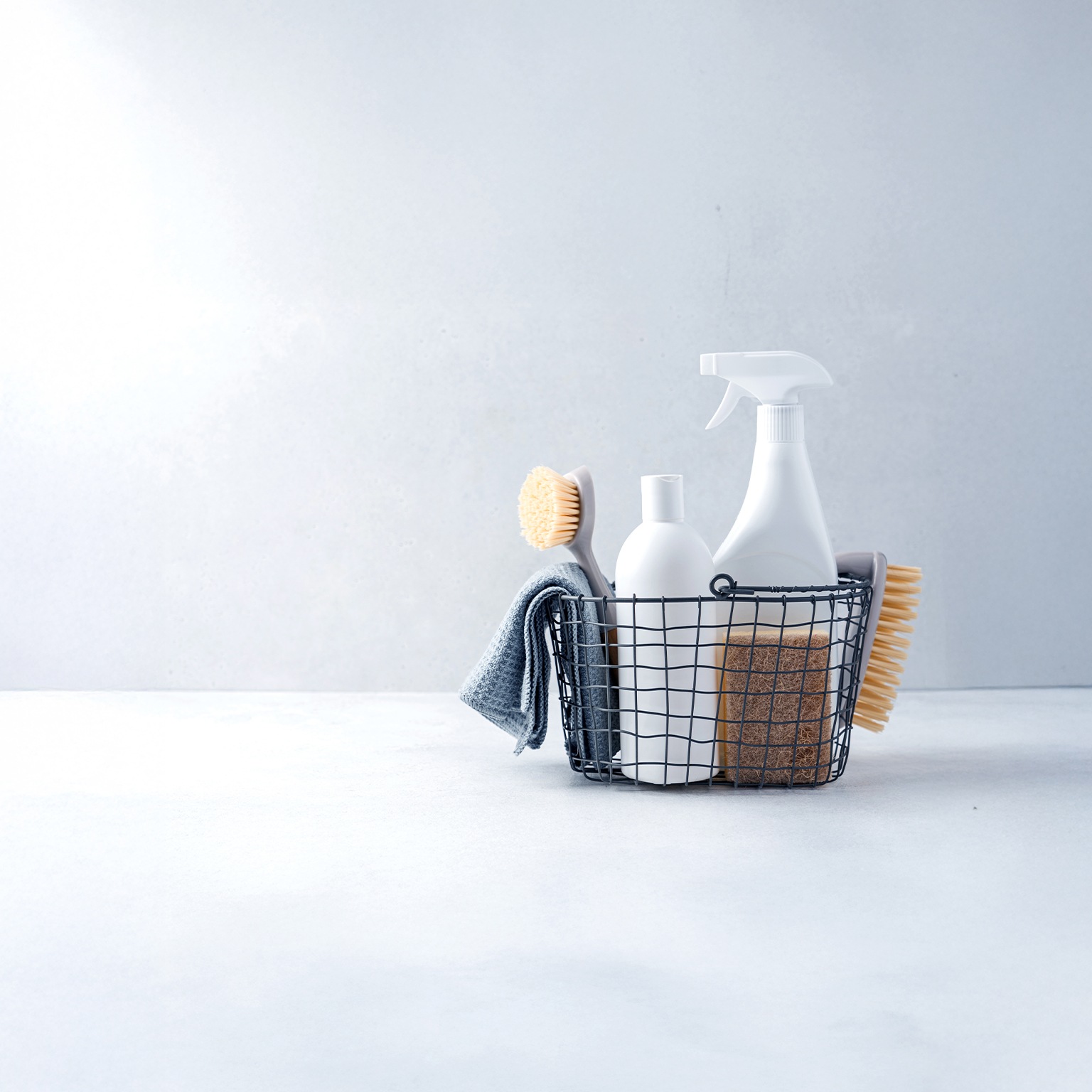 Cleaning service concept