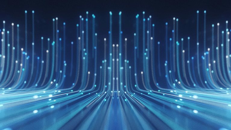 digital lines stock photo