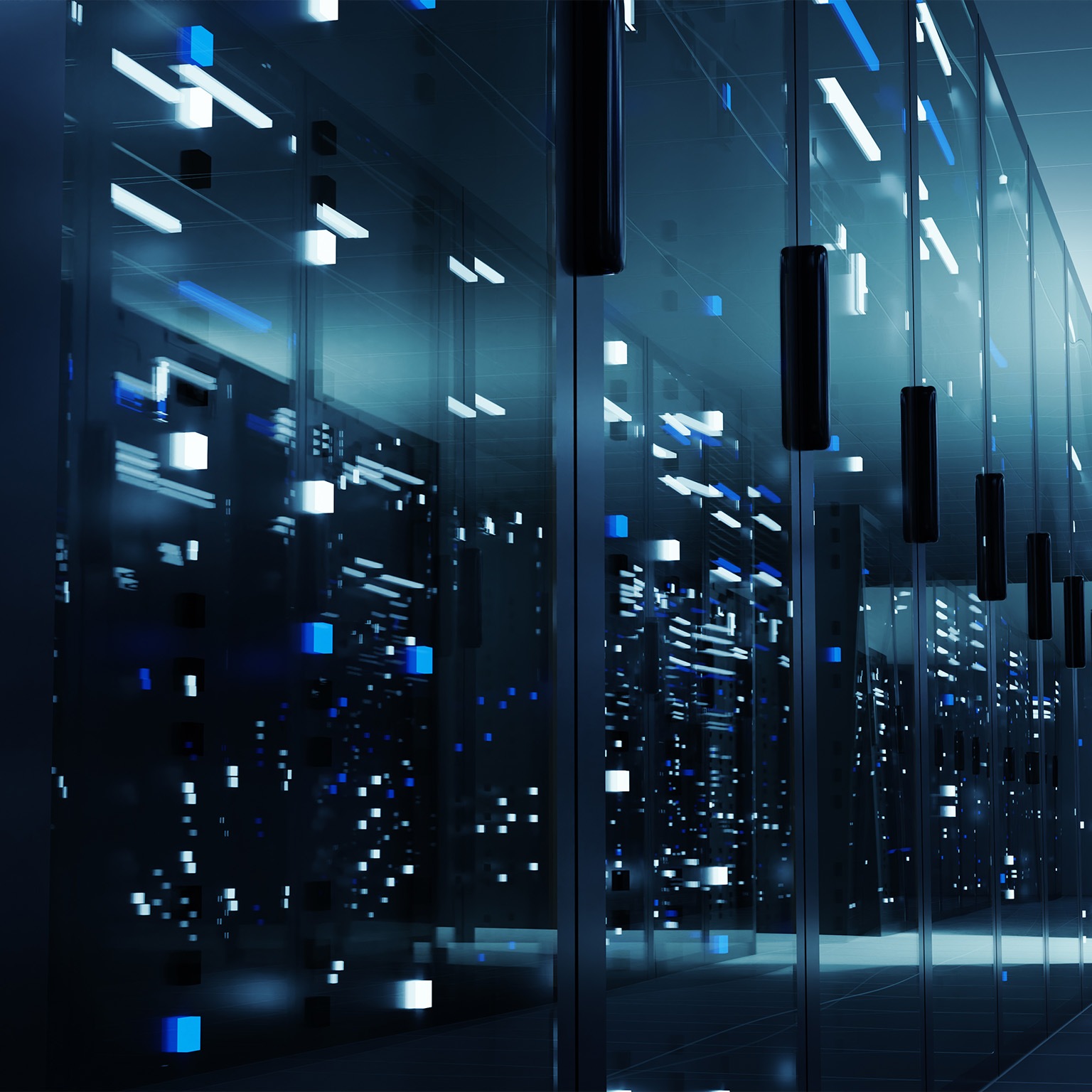 Cloud data center - stock photo