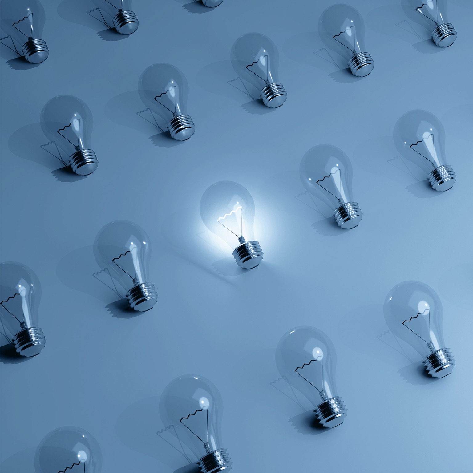 multiple light bulbs