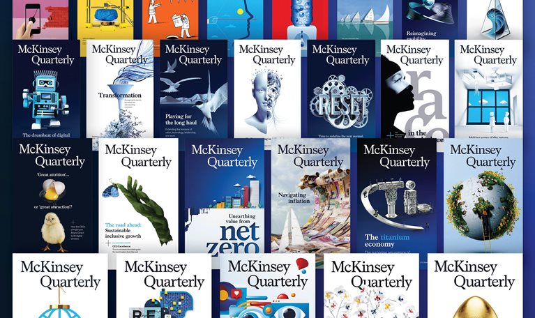 McKinsey Quarterly magazine covers
