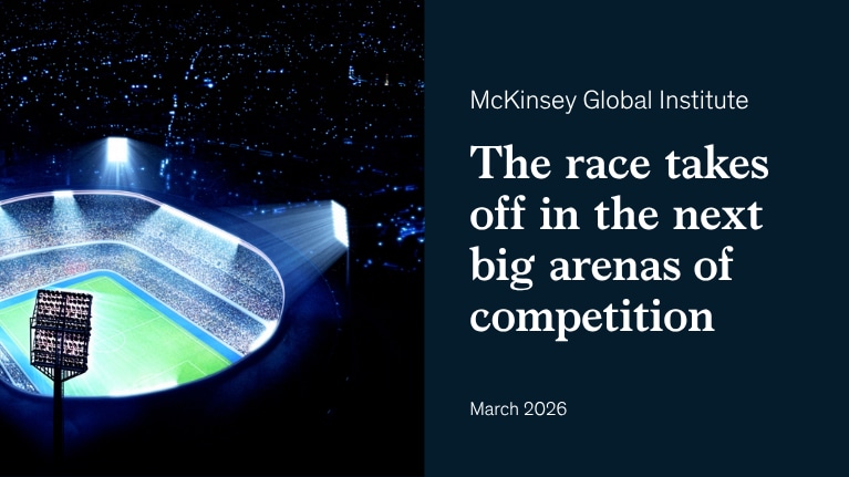 The race takes off in the next big arenas of competition