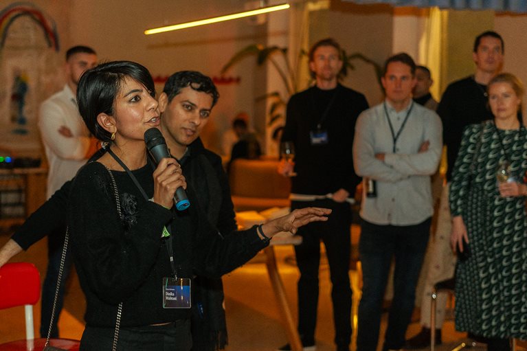 Dinika Mahtani from Cherry Ventures and Sid Ramtri from McKinsey