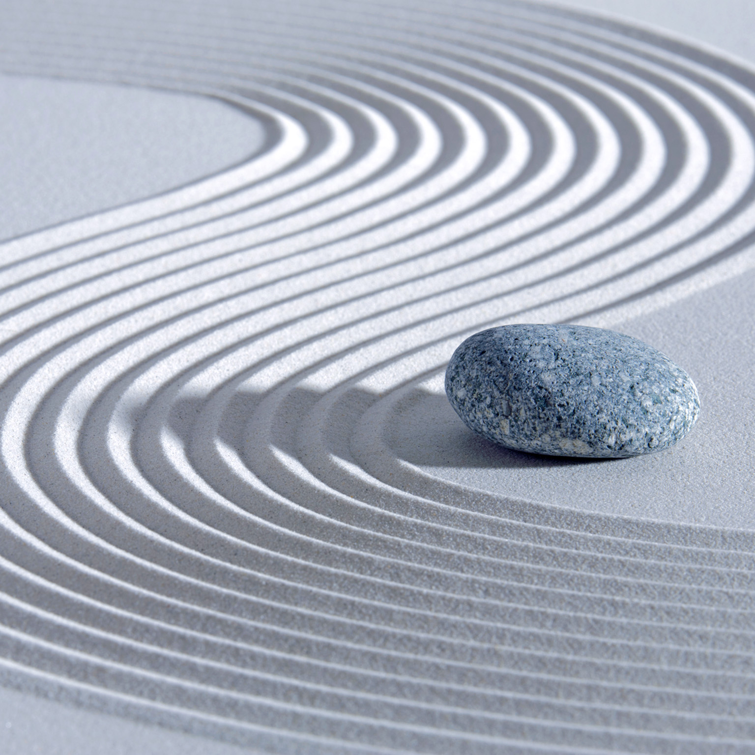 Stone and sand
