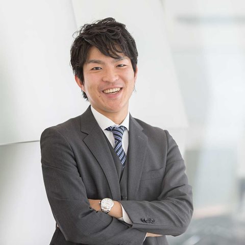 This is a profile image of 上羽 拓人