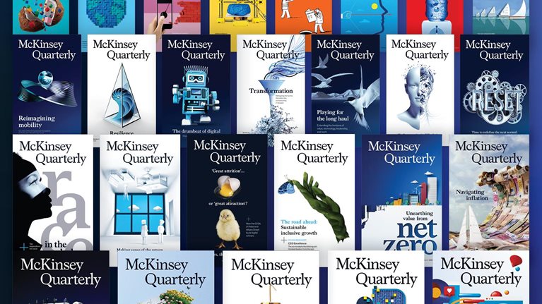 McKinsey Quarterly magazine covers