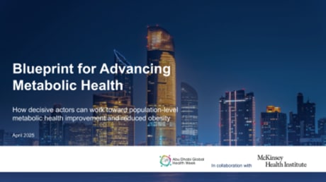 Abu Dhabi Global health week: Metabolic Health & Obesity Interventions Whitepaper