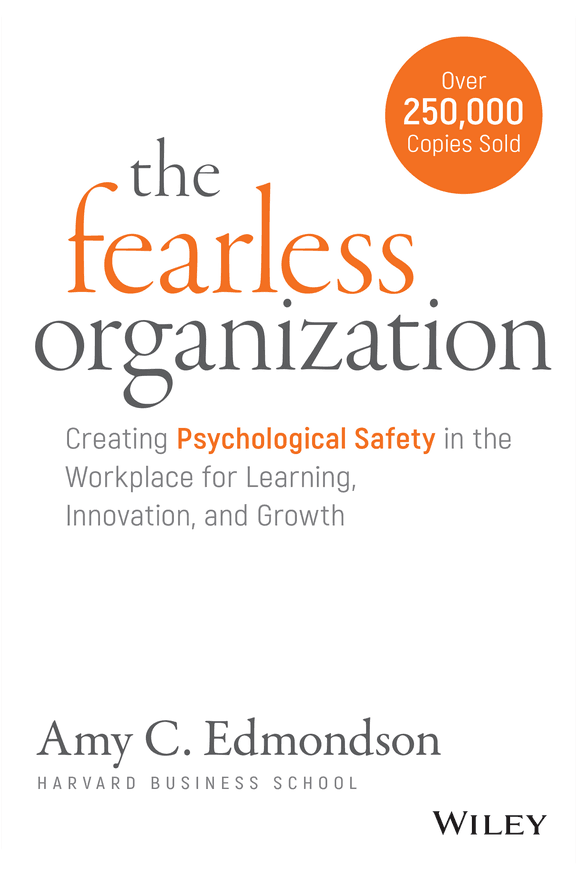 An image linking to the web page “The Fearless Organization: Creating Psychological Safety in the Workplace for Learning, Innovation, and Growth
” on McKinsey.com.