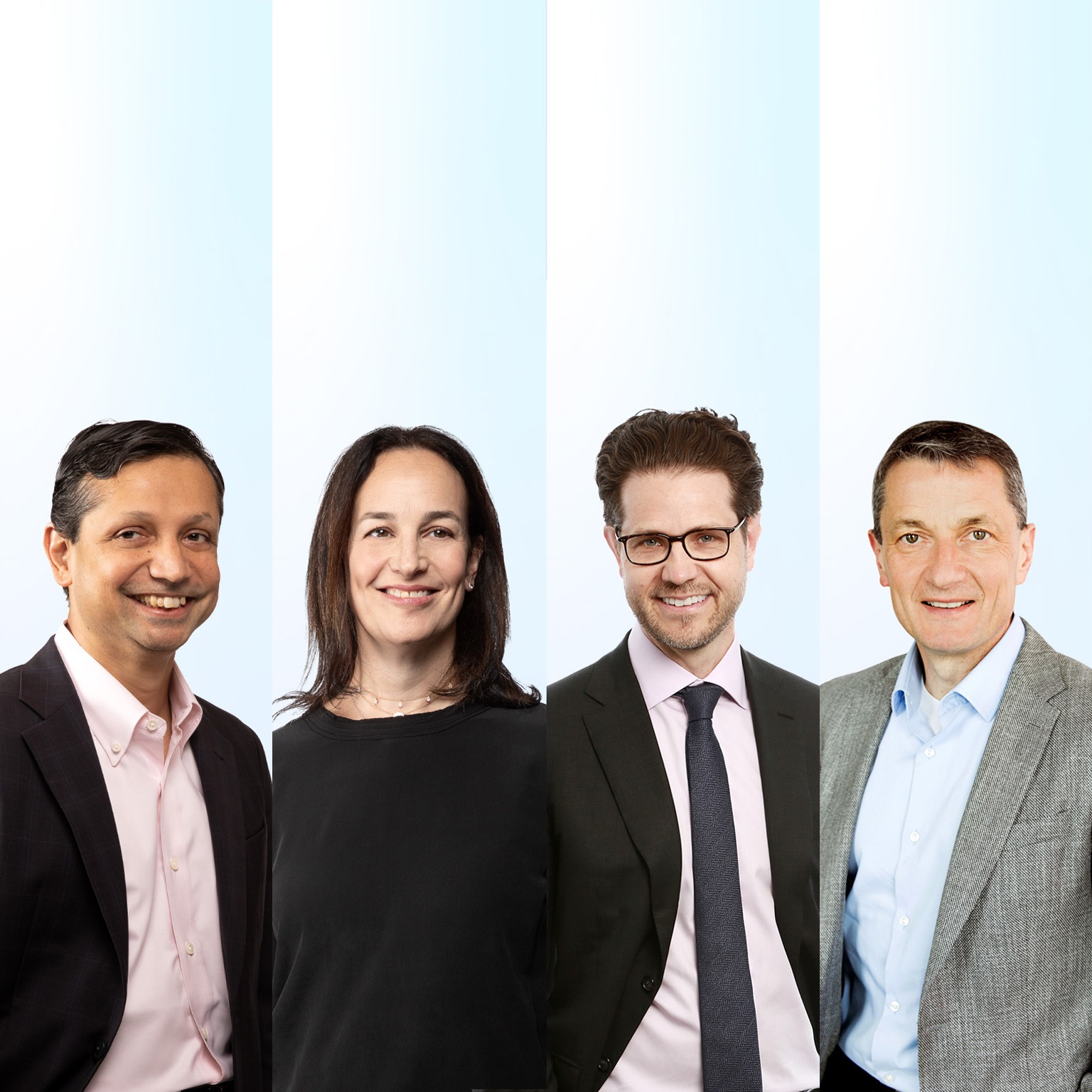 McKinsey senior partners Ramesh Srinivasan, Dana Maor, Kurt Strovink, and senior partner emeritus Hans-Werner Kaas