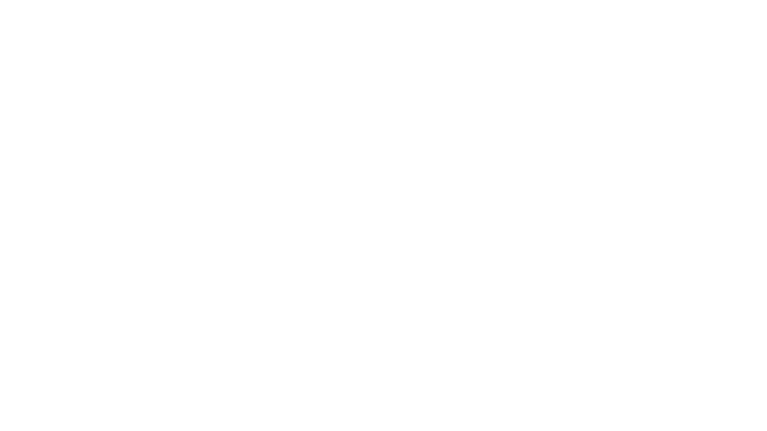 Graphic icon of a calendar
