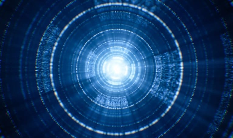 Technology Digital HUD Circles Design