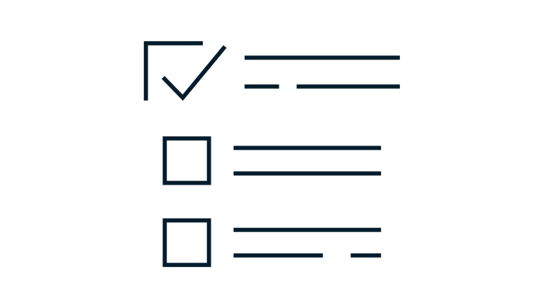 checklist icon illustration