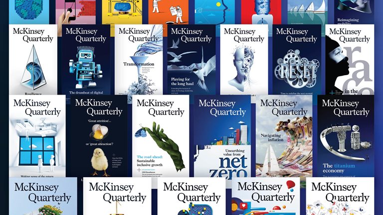 An image linking to the web page “McKinsey Quarterly: Digital Edition” on McKinsey.com.