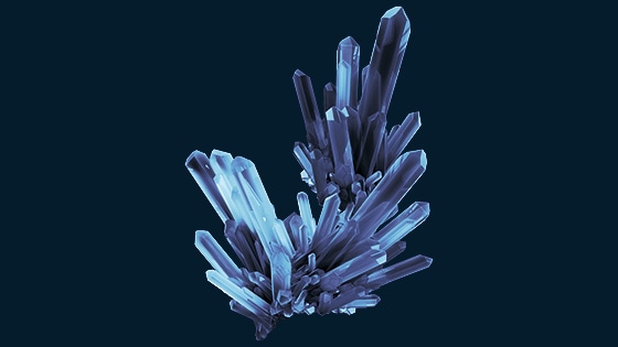 quartz crystals 