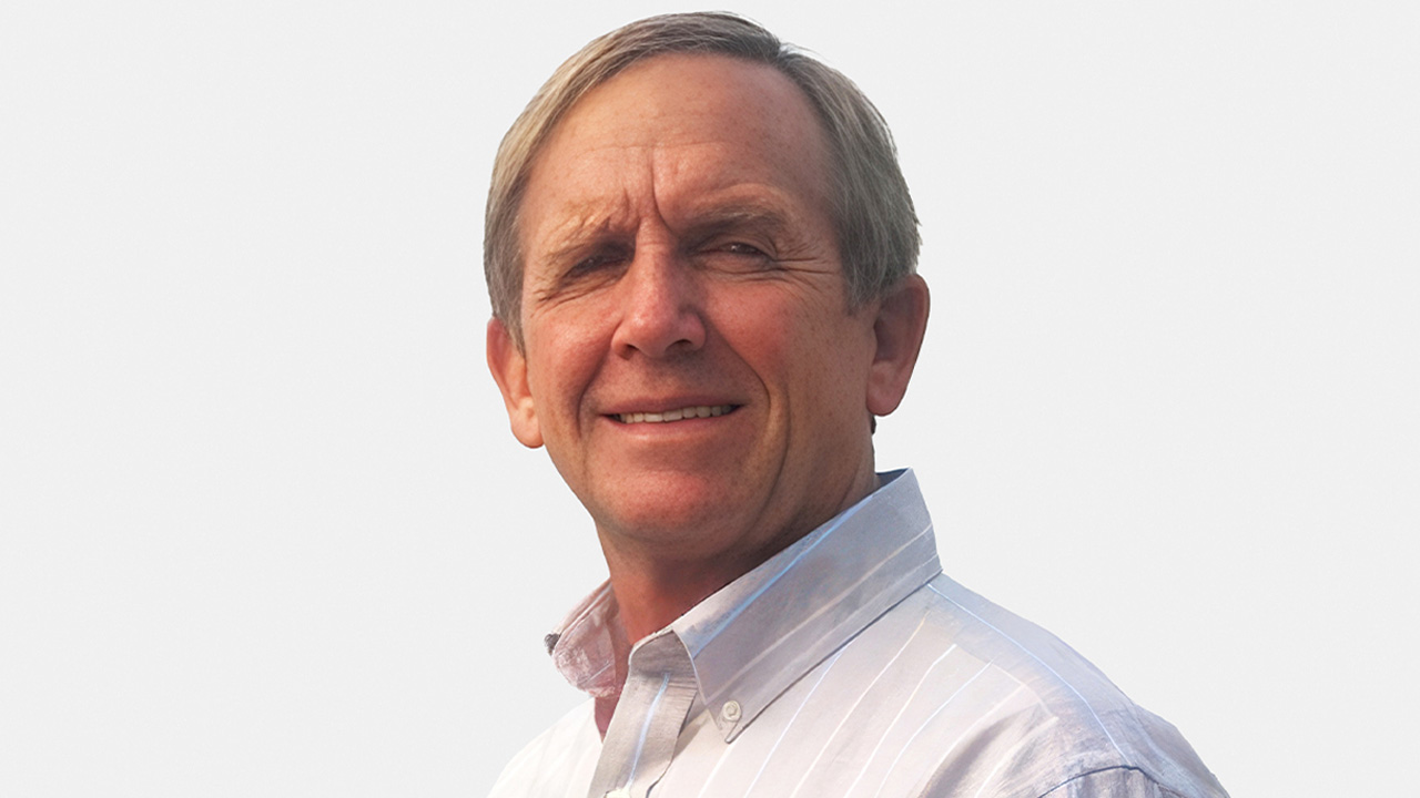 An image linking to the web page “Retired US Navy Admiral Eric Olson: Leading effectively in uncertain times” on McKinsey.com.