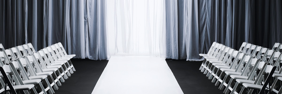 illustration of folding chairs