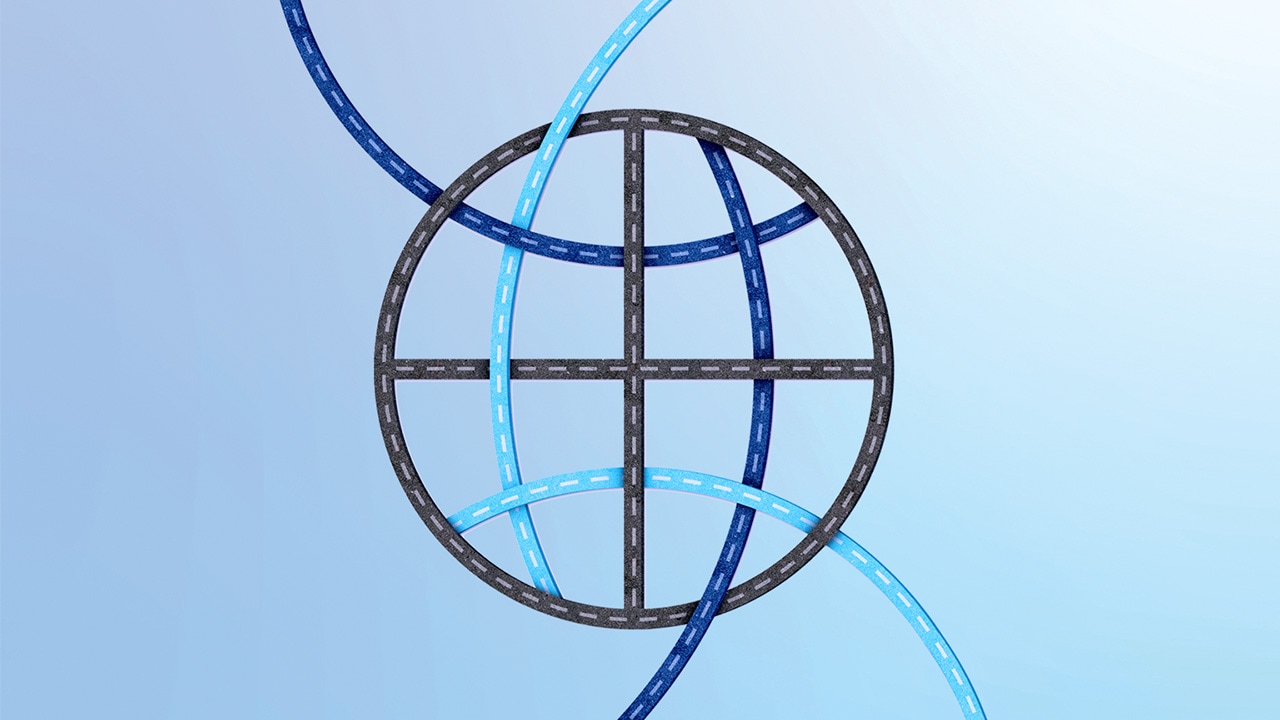 An image linking to the web page “What's next for the global economy” on McKinsey.com.