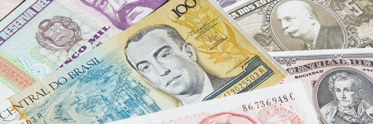 image of different paper currency