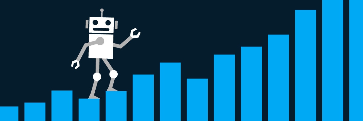 image of robot climbing stairs