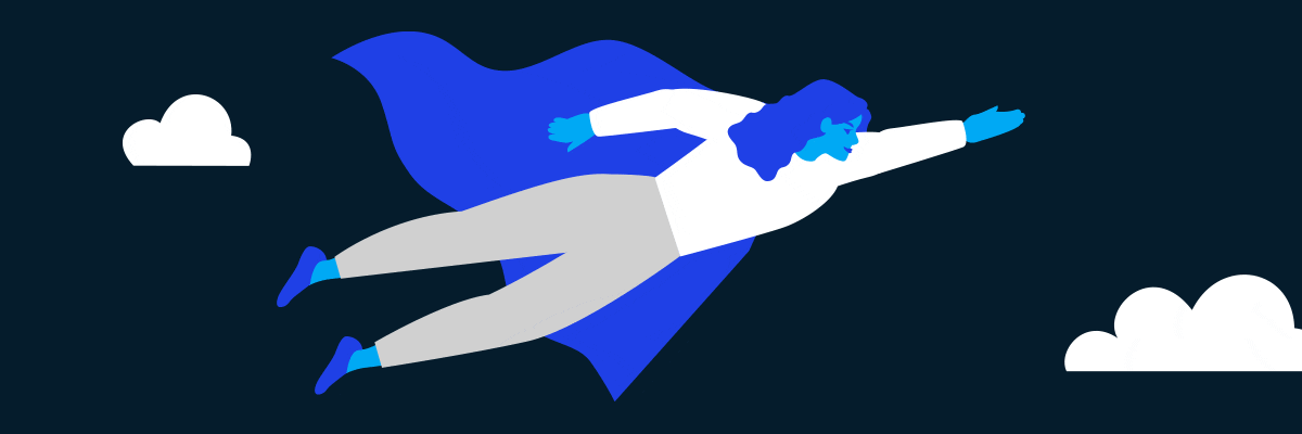 image of woman superhero