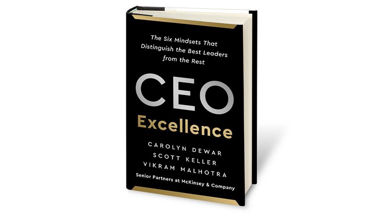 Image of the cover of <em>CEO Excellence</em> by Carolyn Dewar, Scott Keller, and Vikram Malhotra