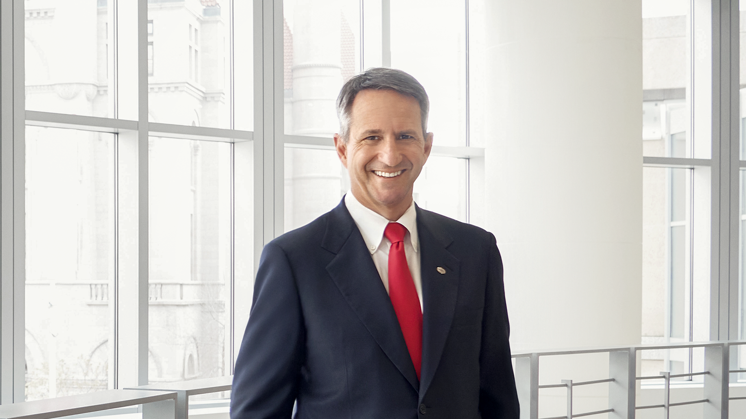 An image linking to the web page “Business and the new world of water: A talk with Ecolab CEO Christophe Beck” on McKinsey.com.