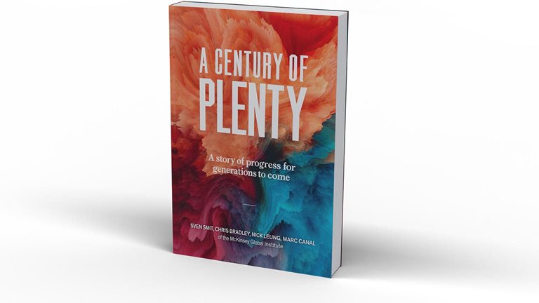 An image linking to the web page “A Century of Plenty”