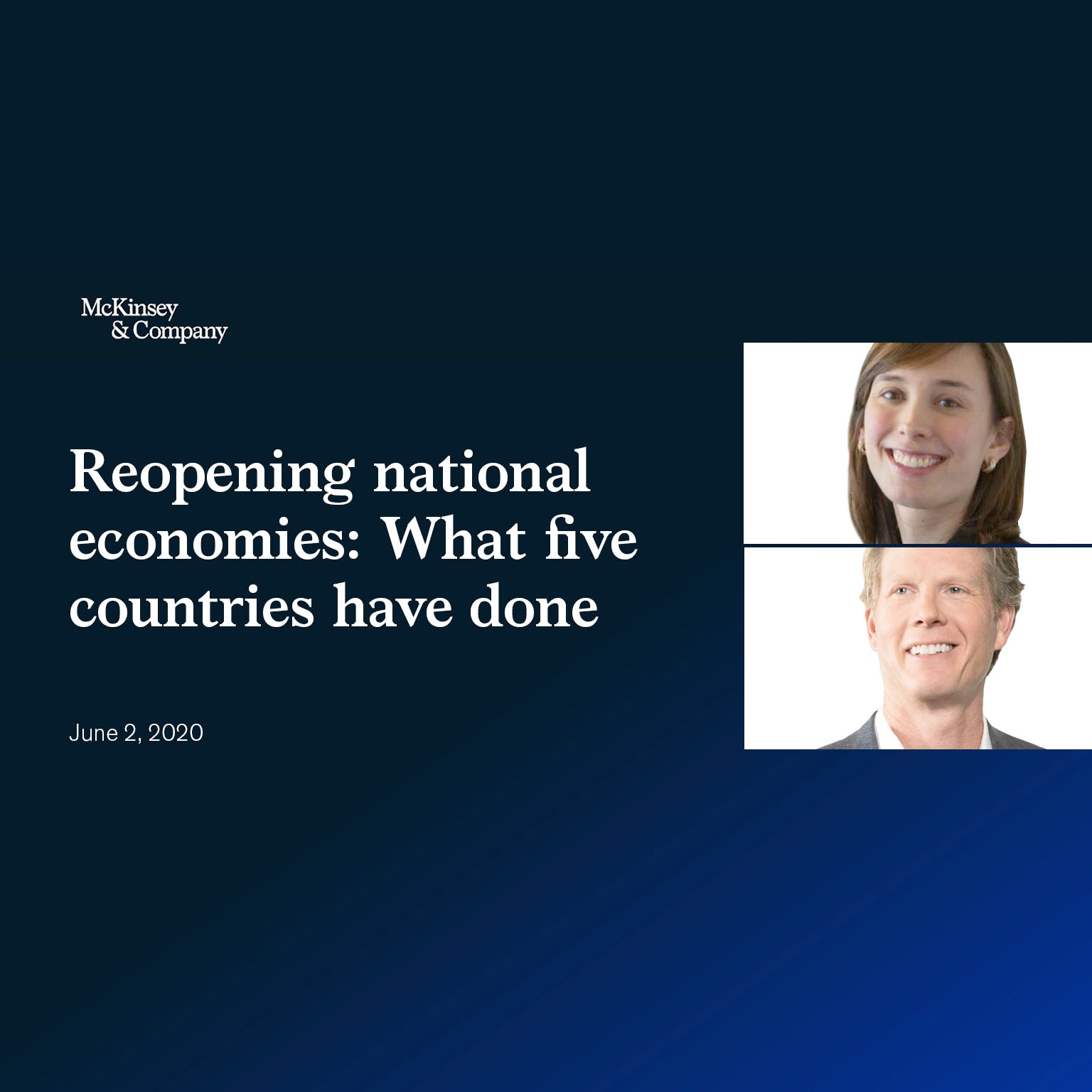 Reopening national economies