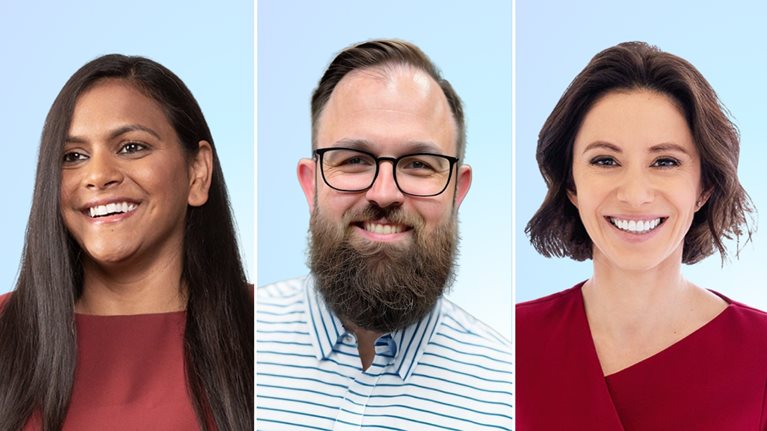 McKinsey Senior Partner Hrishika Vuppala, Dante Gabrielle, associate partner and director of product management, QuantumBlack, AI by McKinsey, McKinsey Partner Oana Cheta 